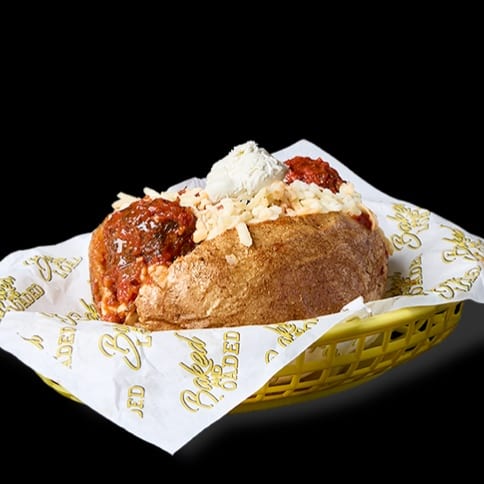 Italian Meat Ball Potato.