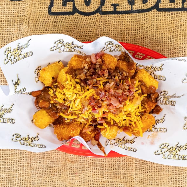 Loaded Chili Tater Tots.